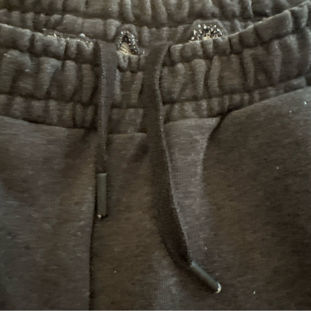 Gymshark Jogger Women S Black/Gray 27.5" Tapered Yoga Gym Terrry B2A7Q - Picture 4 of 10